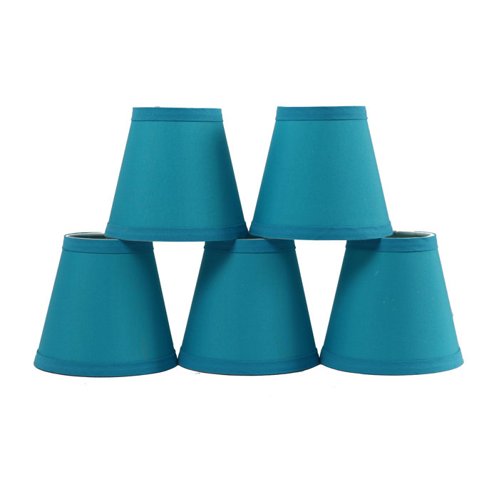 Symple Stuff 5" H Cotton Empire Lamp Shade ( Clip On ) & Reviews Wayfair